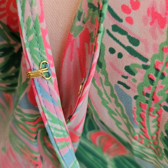 Lilly Pulitzer 🌴 Beautiful Dress Sz 8 - Picture 7 of 13